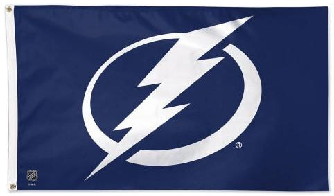 Tampa Bay Lightning Secondary Flag Sports Team Banner Flags for NFL MLB NHL  NBA - China NHL Flag and 3X5 FT Flag price